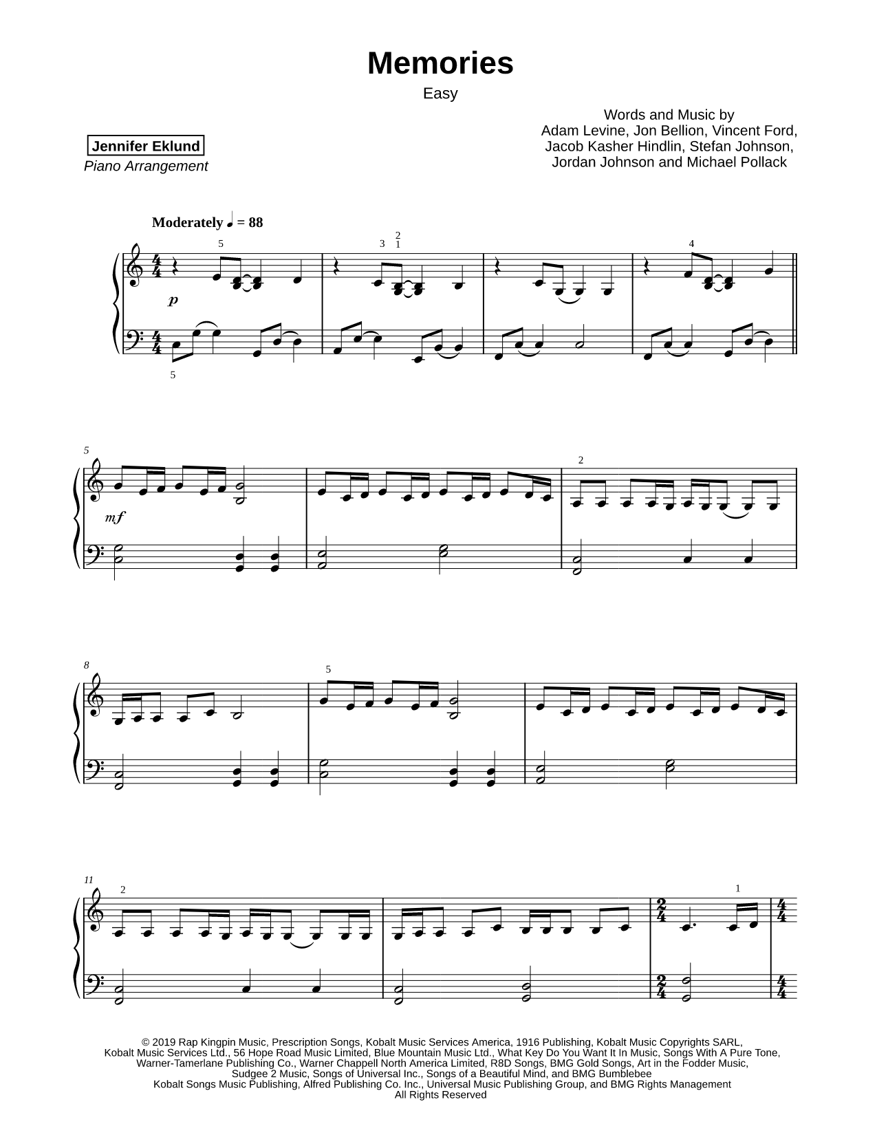Memories [easy]
