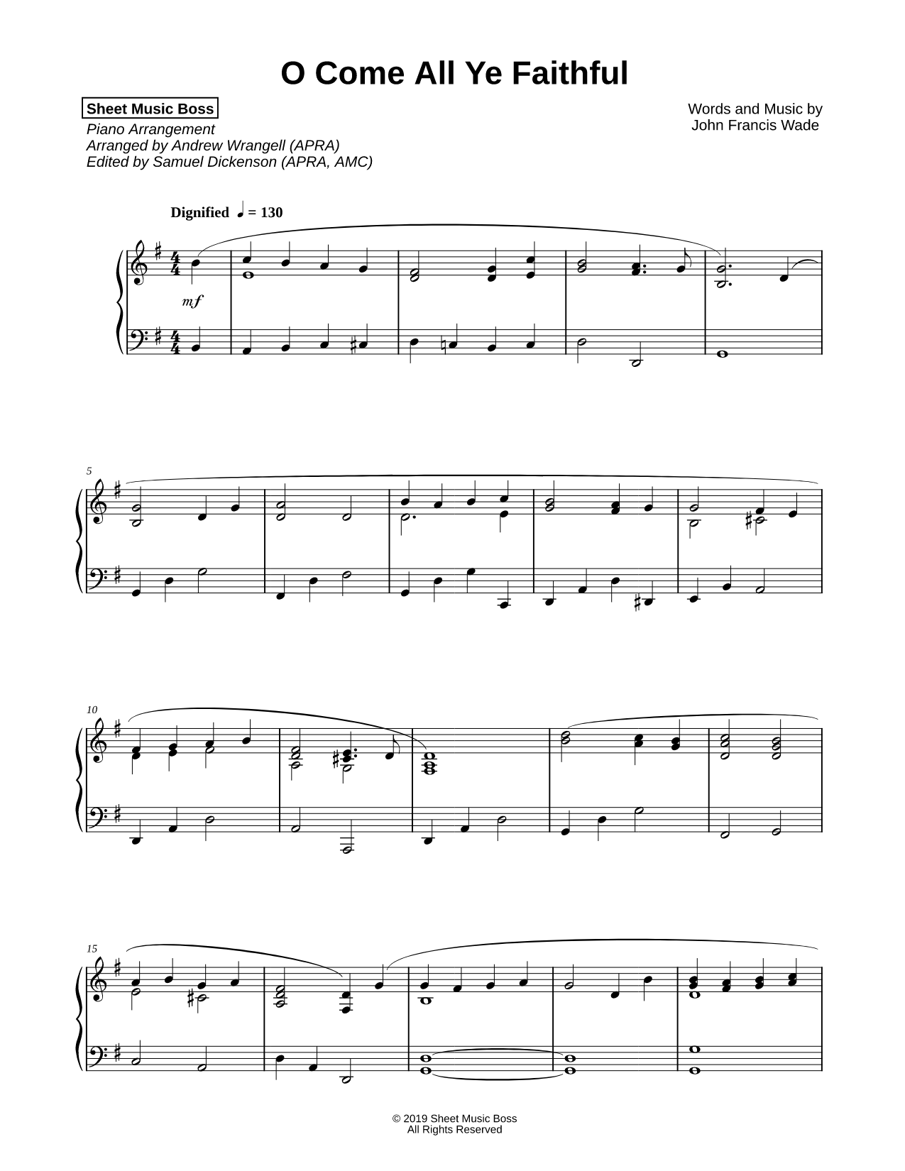 O Come, All Ye Faithful