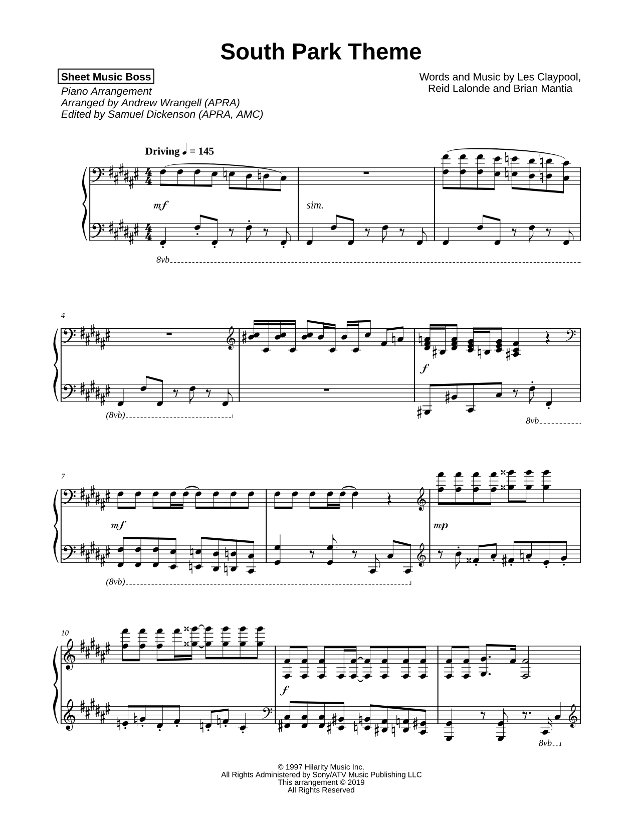 South Park Theme
