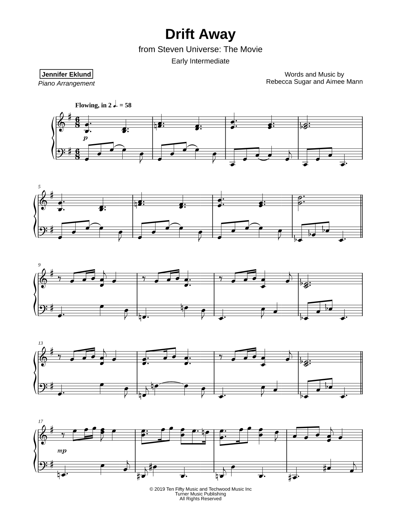 Drift Away [early intermediate]