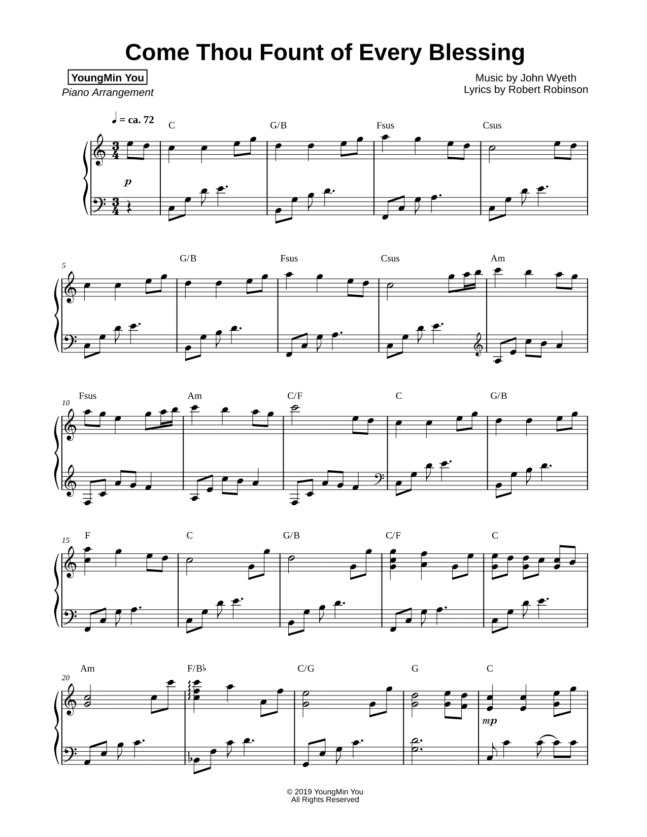Come Thou Fount of Every Blessing