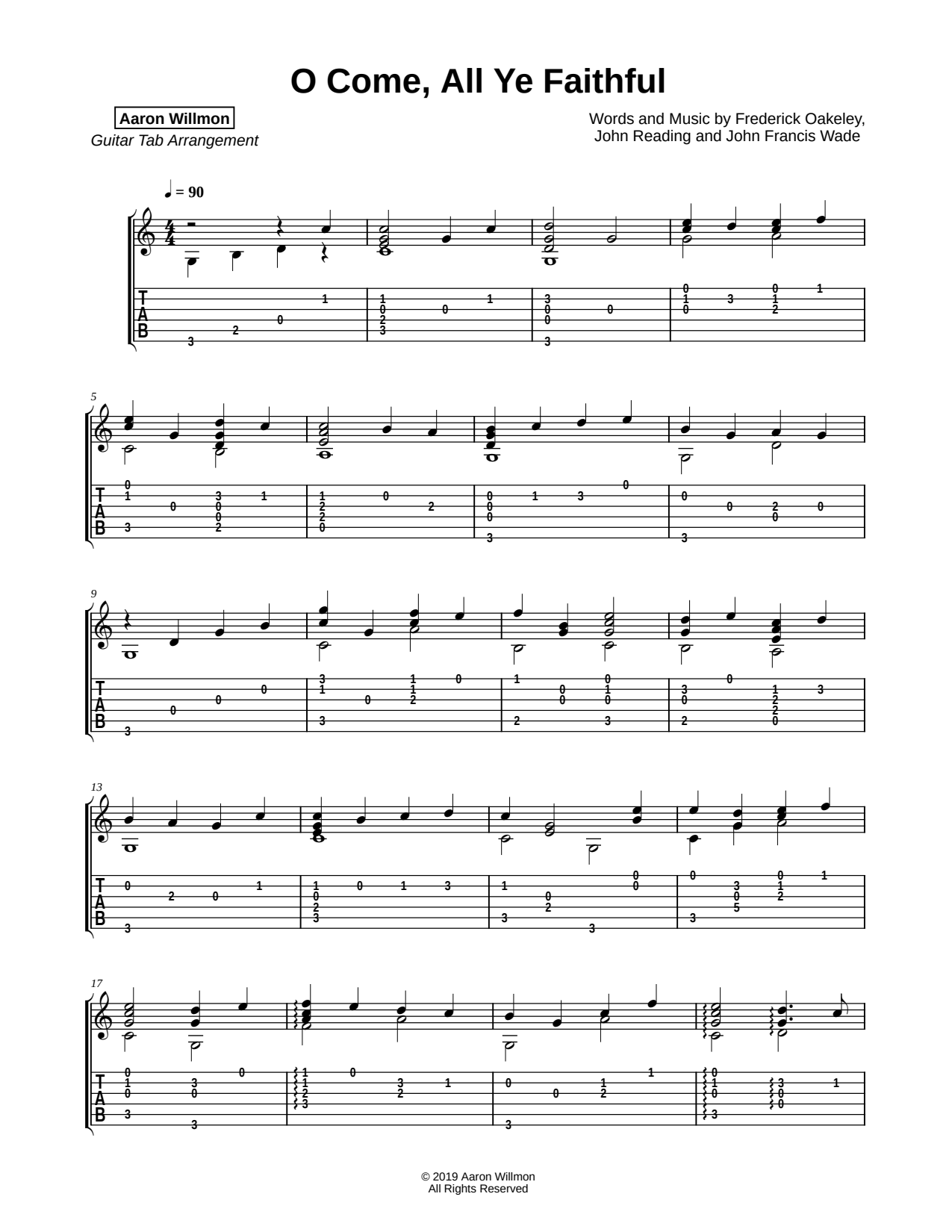 O Come, All Ye Faithful