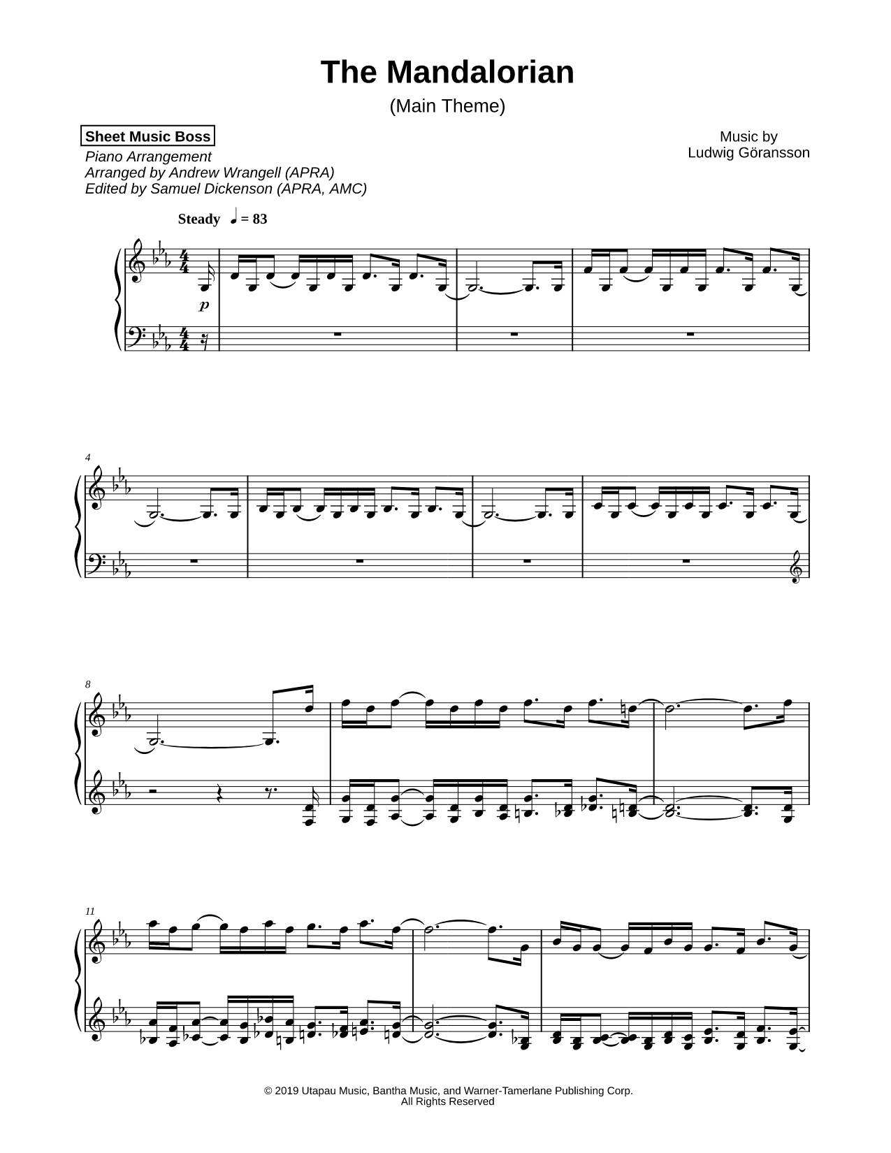 Star Wars: The Mandalorian (Main Theme)