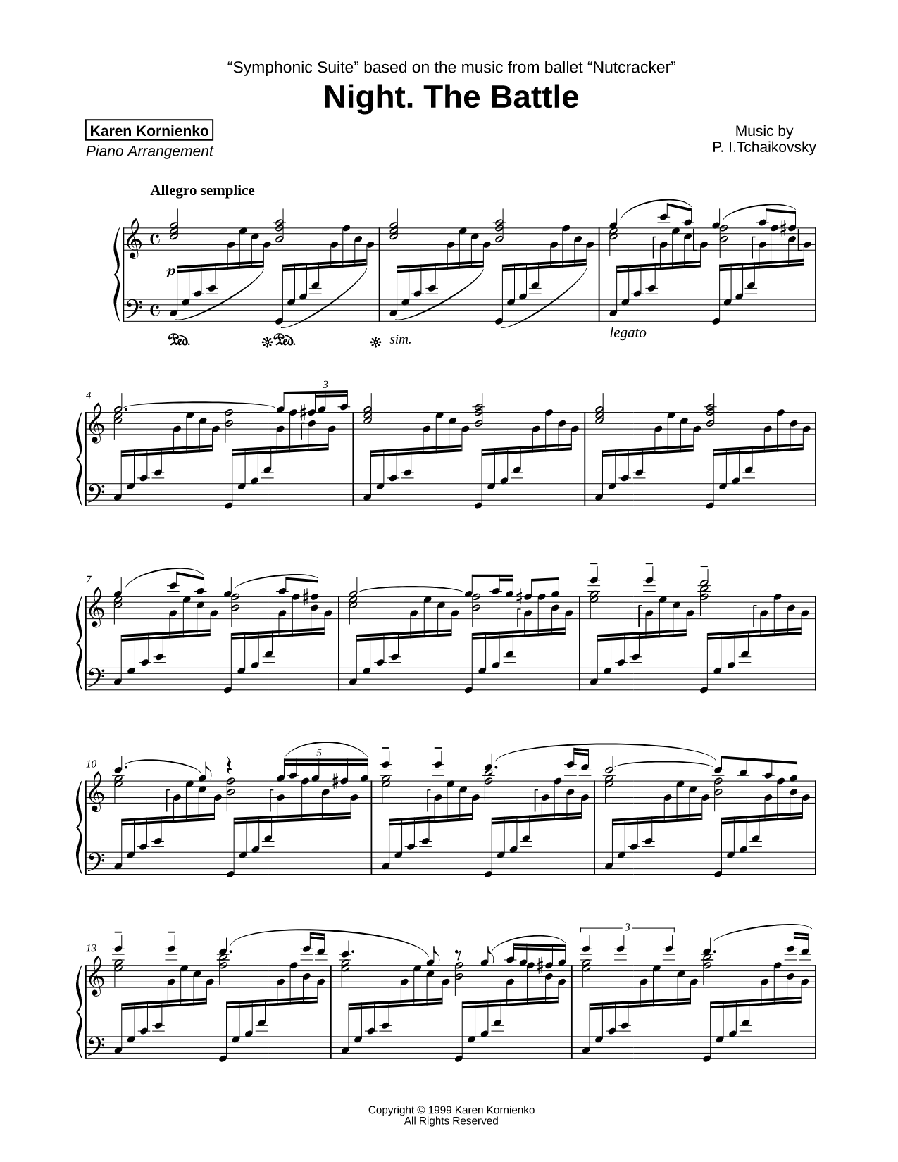 The Nutcracker Symphonic Suite: 5. Night. The Battle