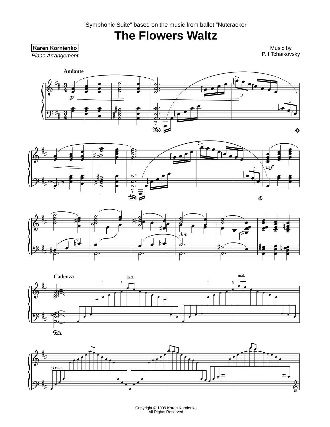 The Nutcracker Symphonic Suite: 7. The Flowers Waltz