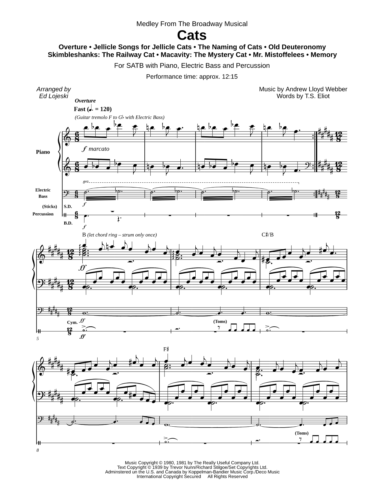 Medley from Cats