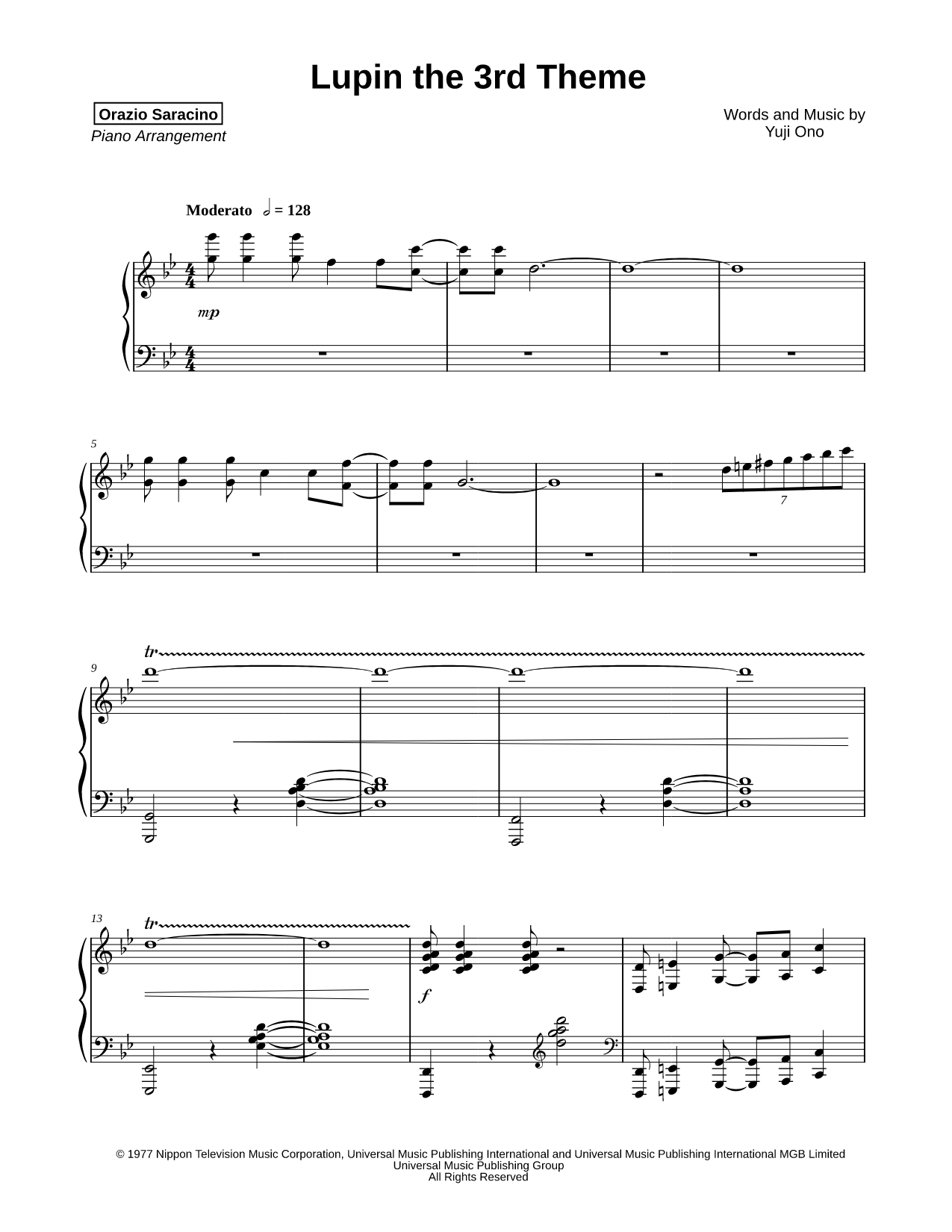 Lupin the 3rd Theme