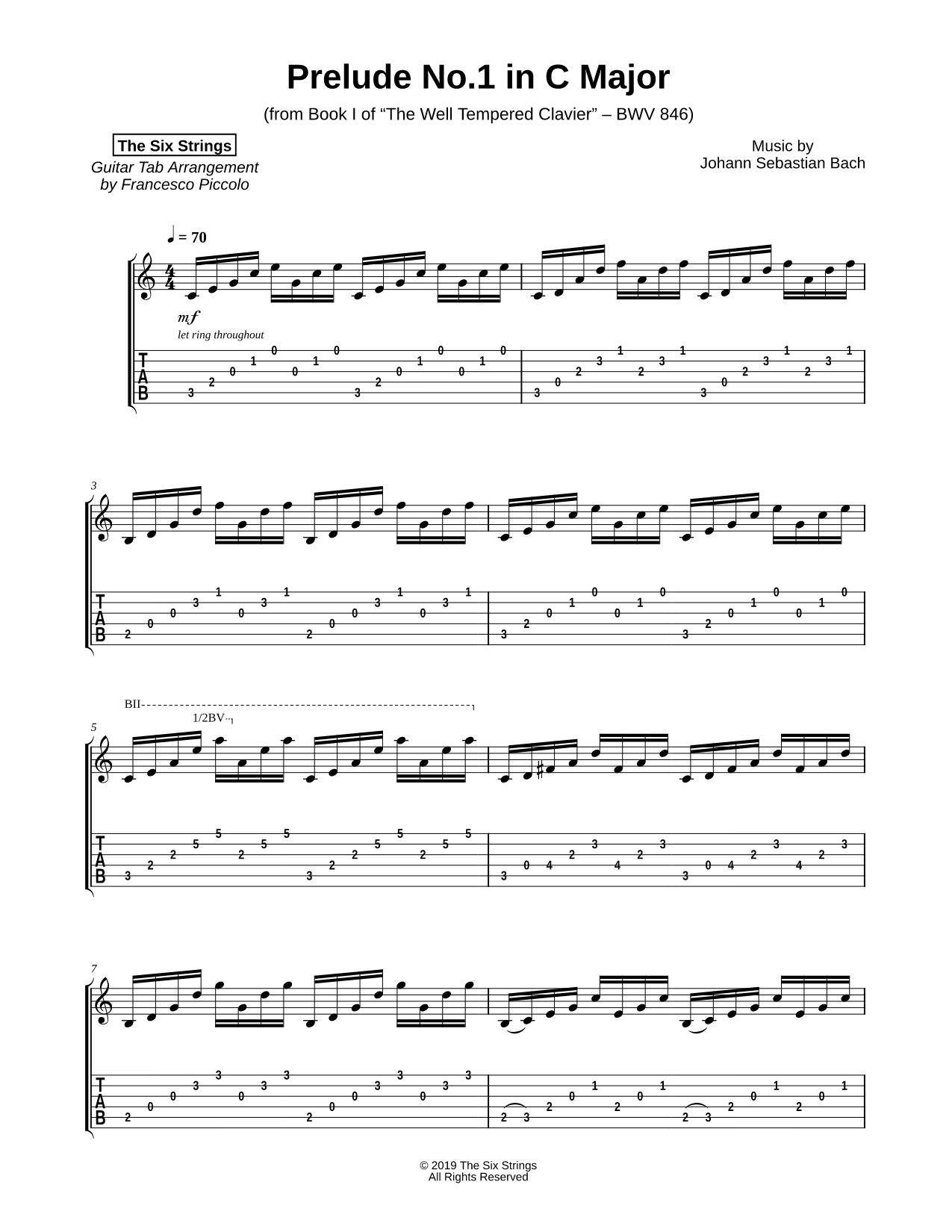 Prelude No. 1 in C Major