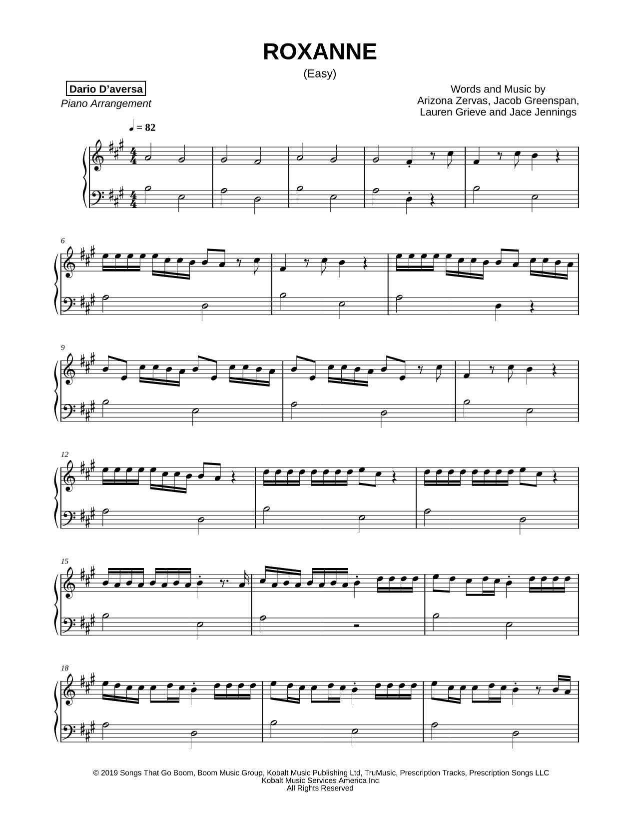 ROXANNE [easy]