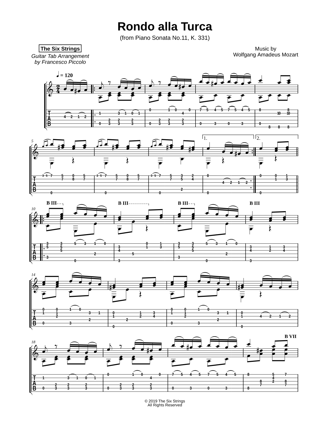 Rondo alla Turca