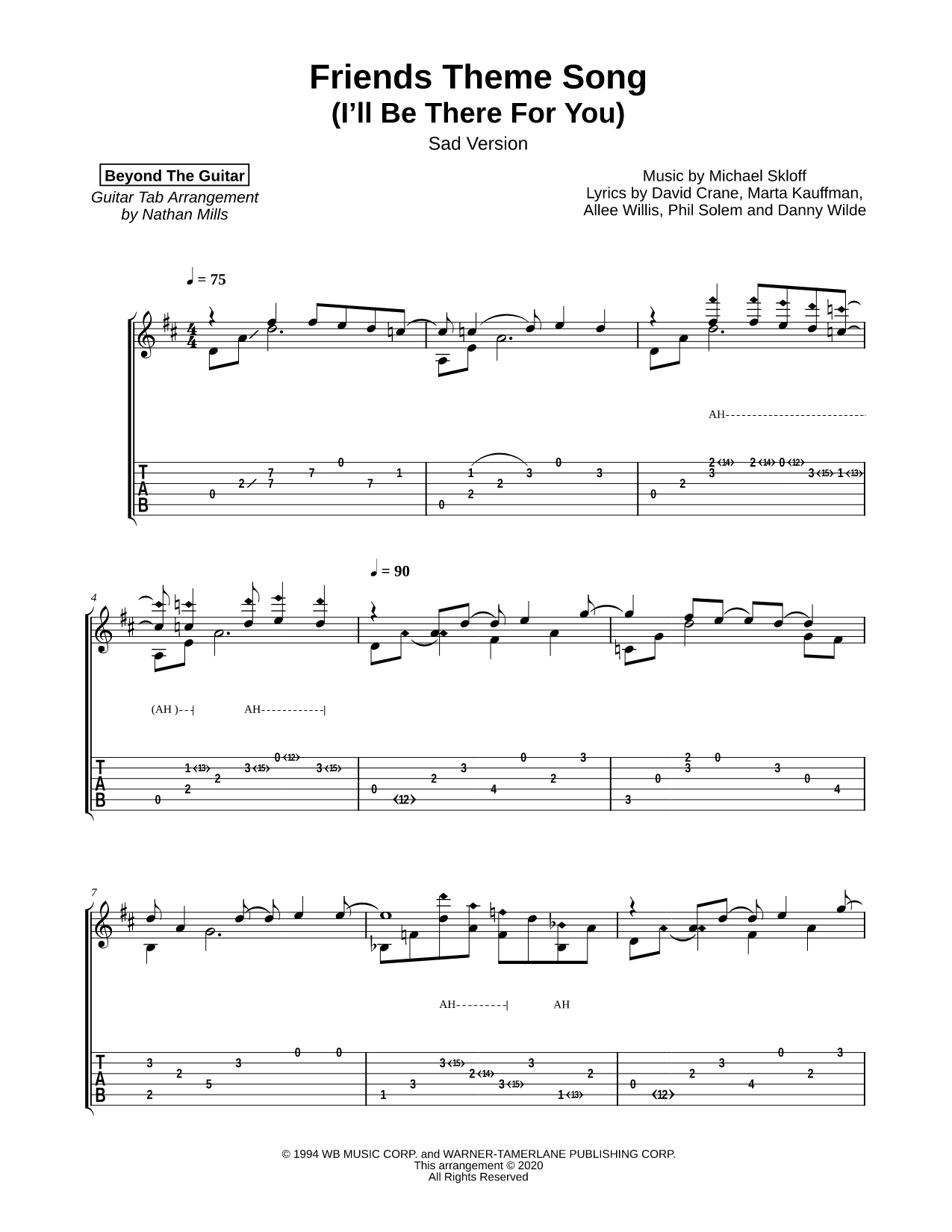 I'll Be There for You (Friends Theme Song) [sad version]