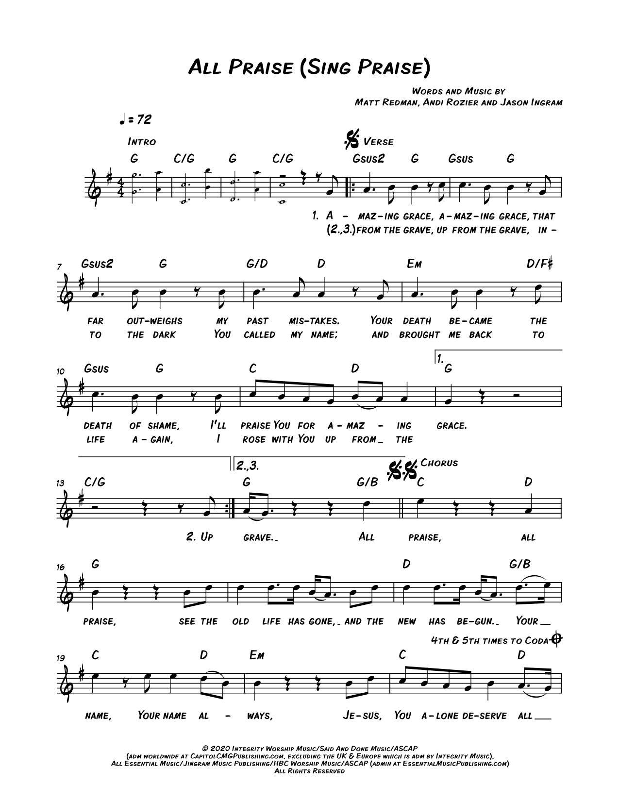 All Praise (Sing Praise)
