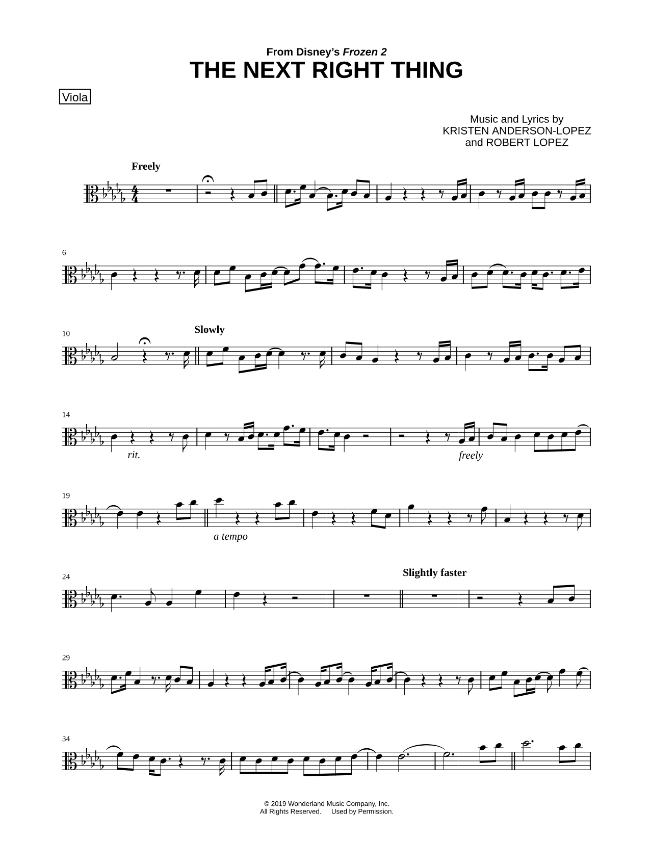 The Next Right Thing - Viola