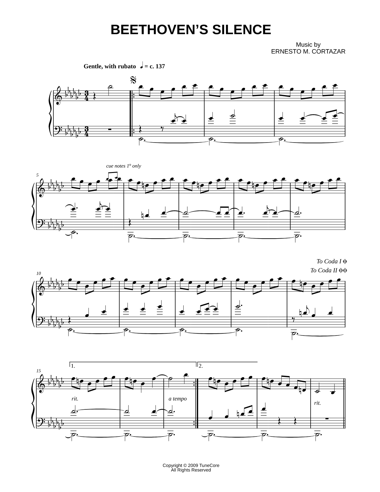 Beethoven's Silence