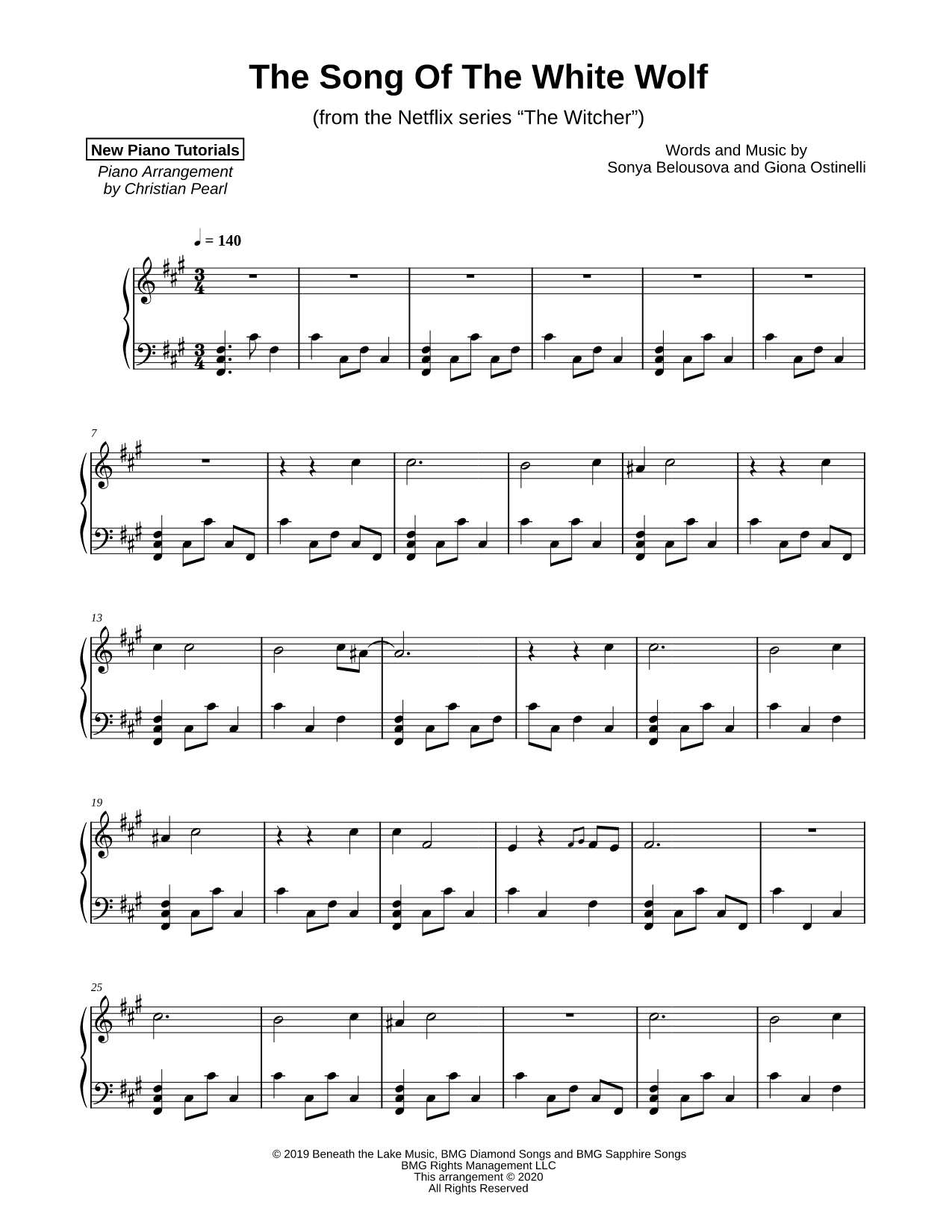 The Song of the White Wolf