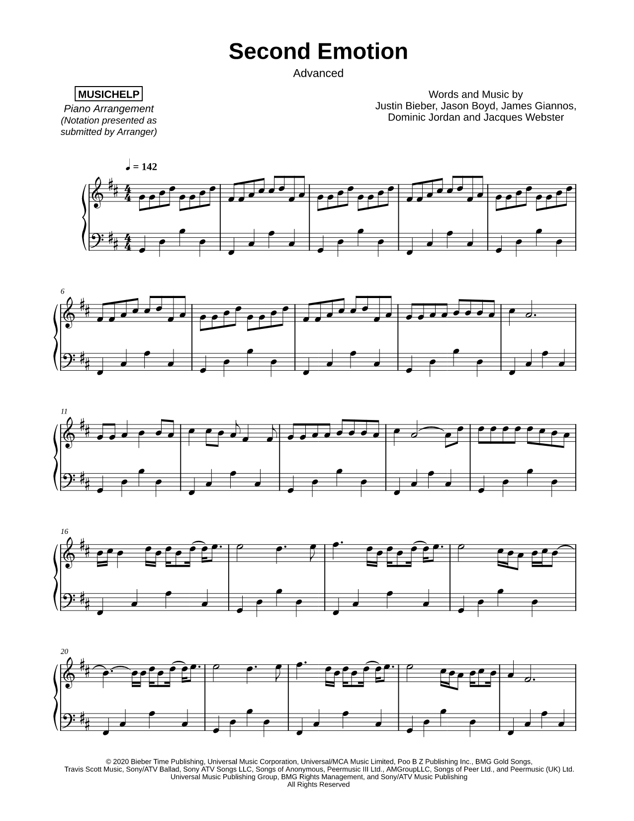 Second Emotion [advanced]