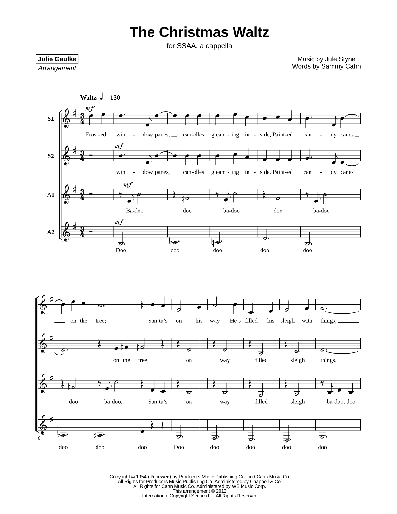 The Christmas Waltz