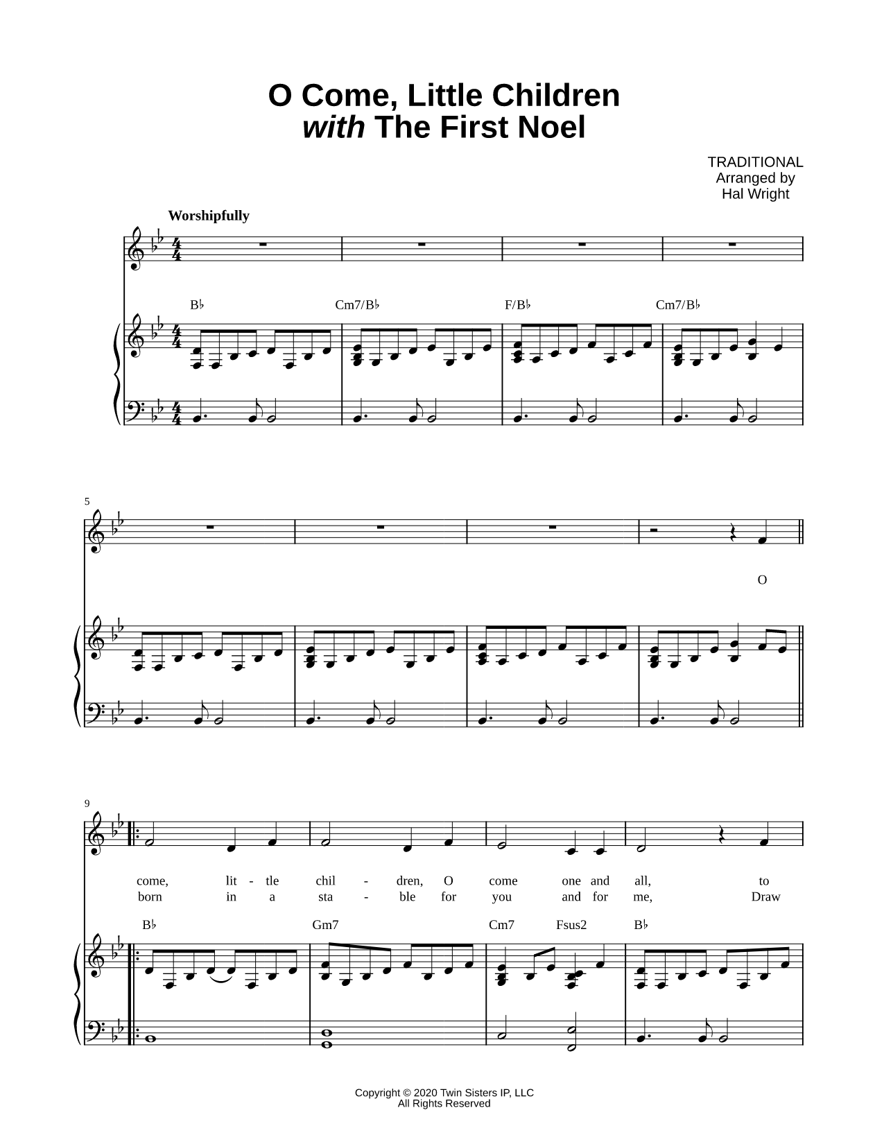 O Come, Little Children (with The First Noel)