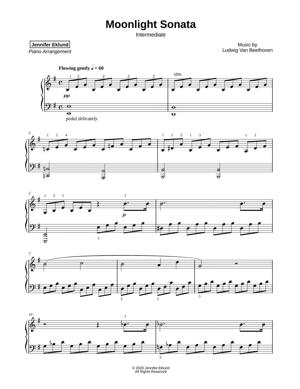 Moonlight Sonata [intermediate]