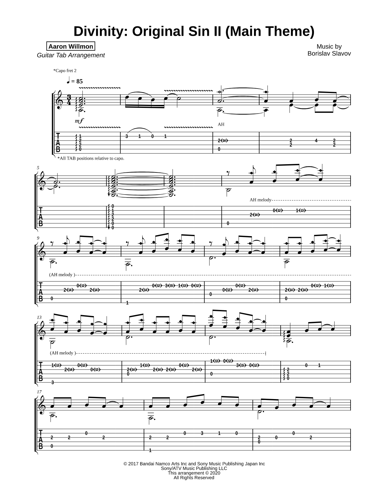 Divinity: Original Sin II (Main Theme)