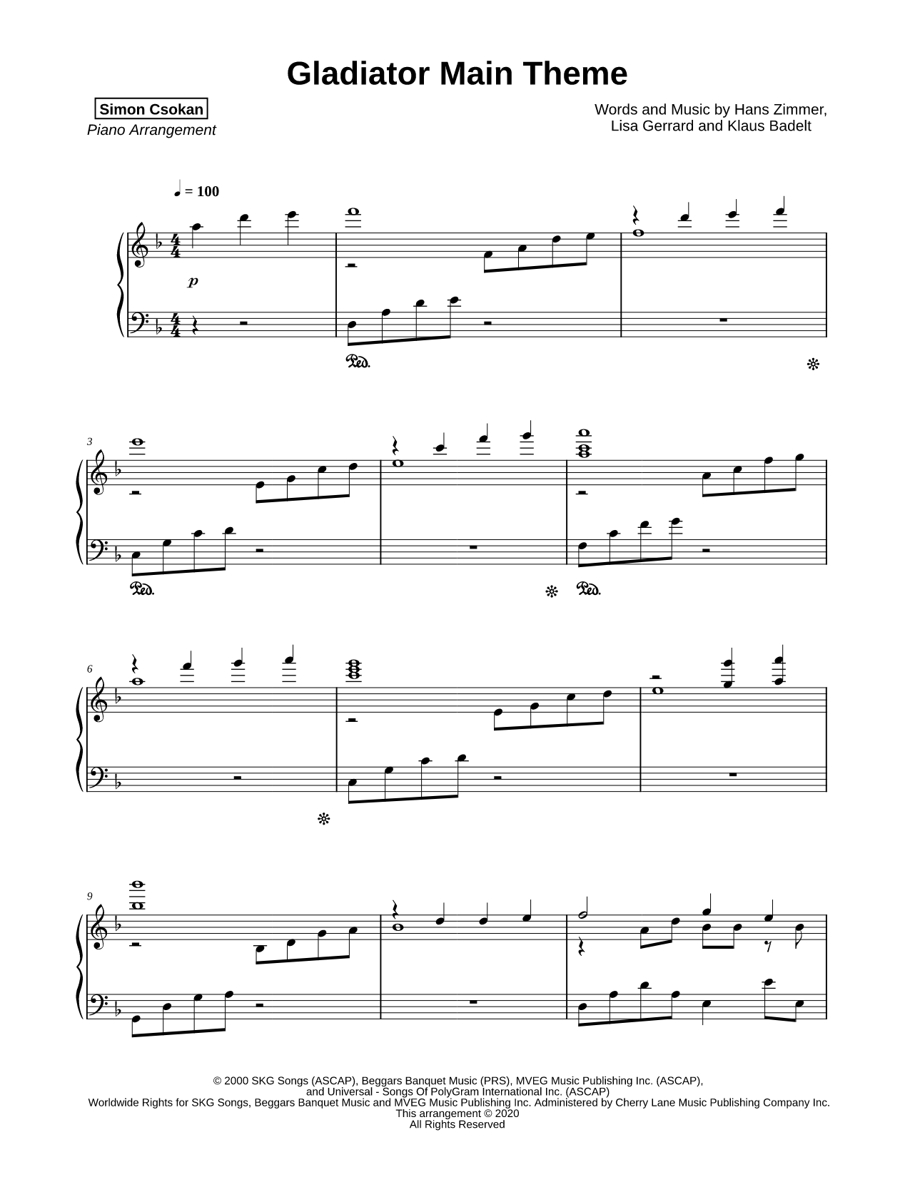Gladiator Main Theme