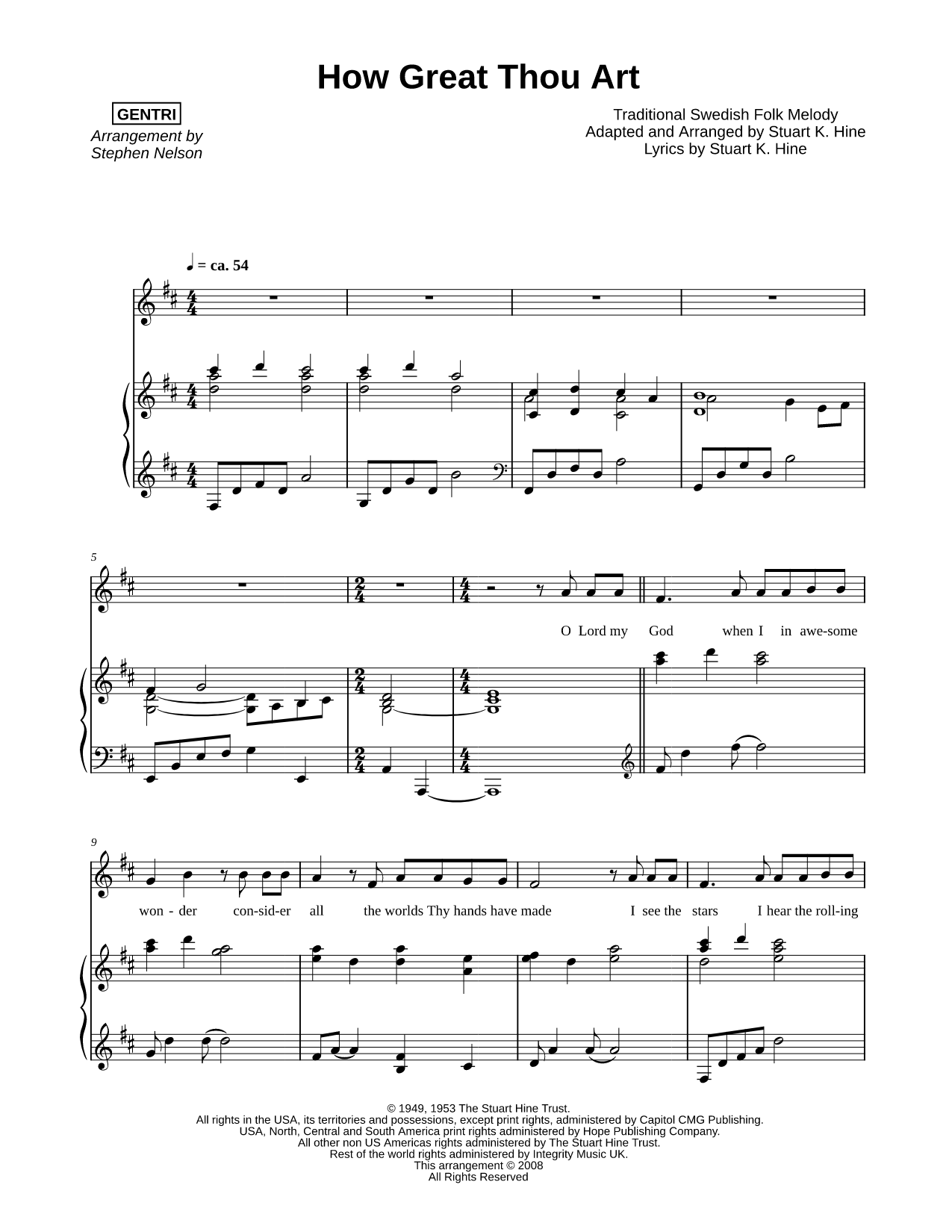 How Great Thou Art
