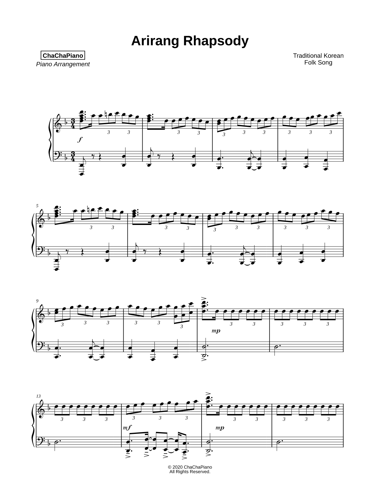 Arirang Rhapsody