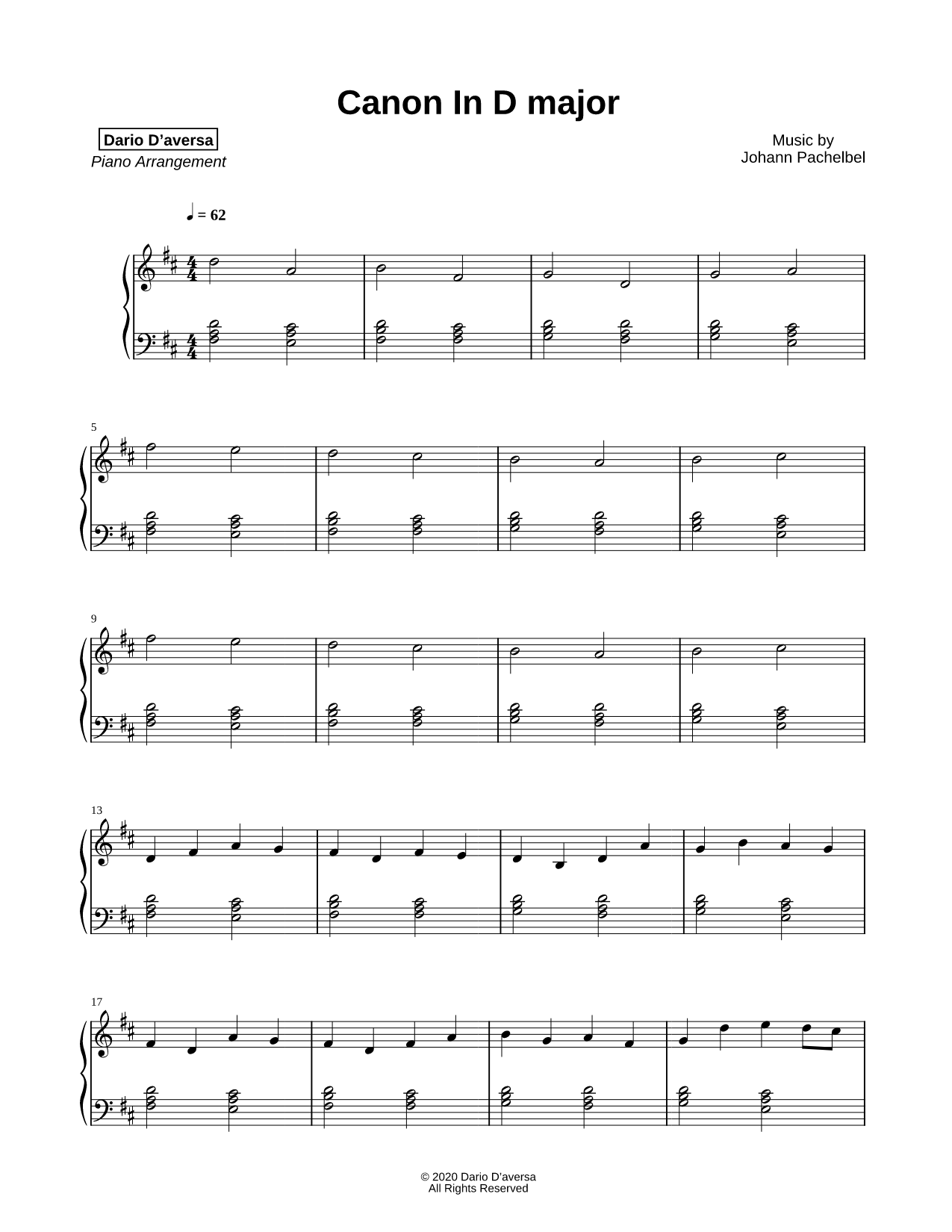 Pachelbel's Canon