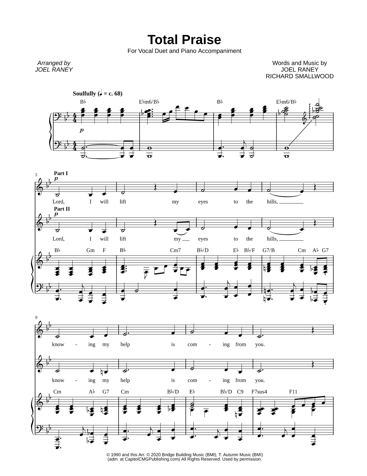 Richard Smallwood Sheet Music | Musicnotes