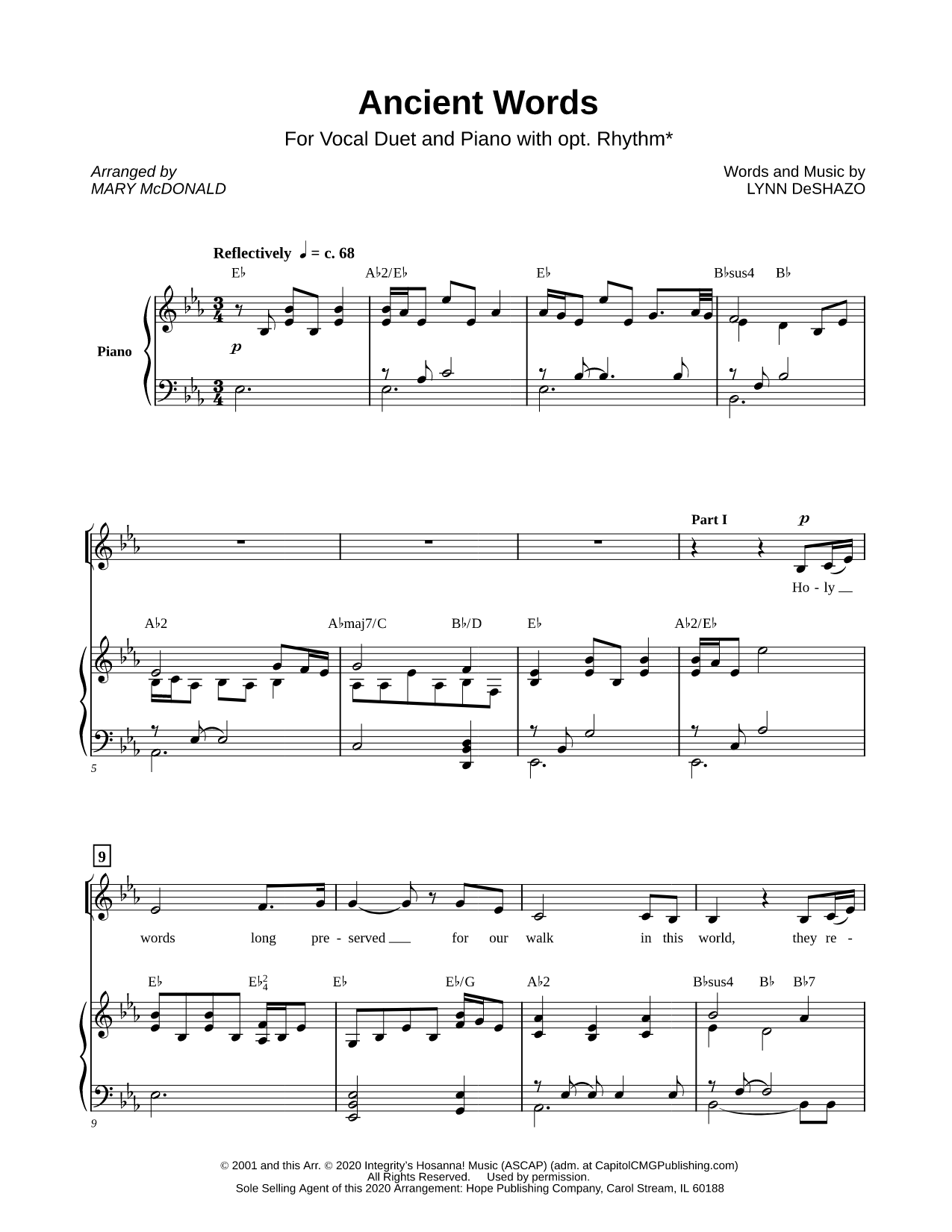 Ancient Words [Vocal Duet]