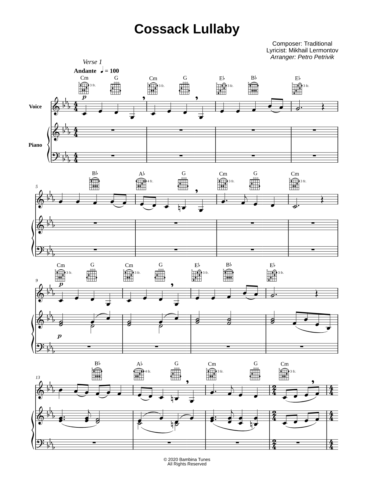 Cossack Lullaby