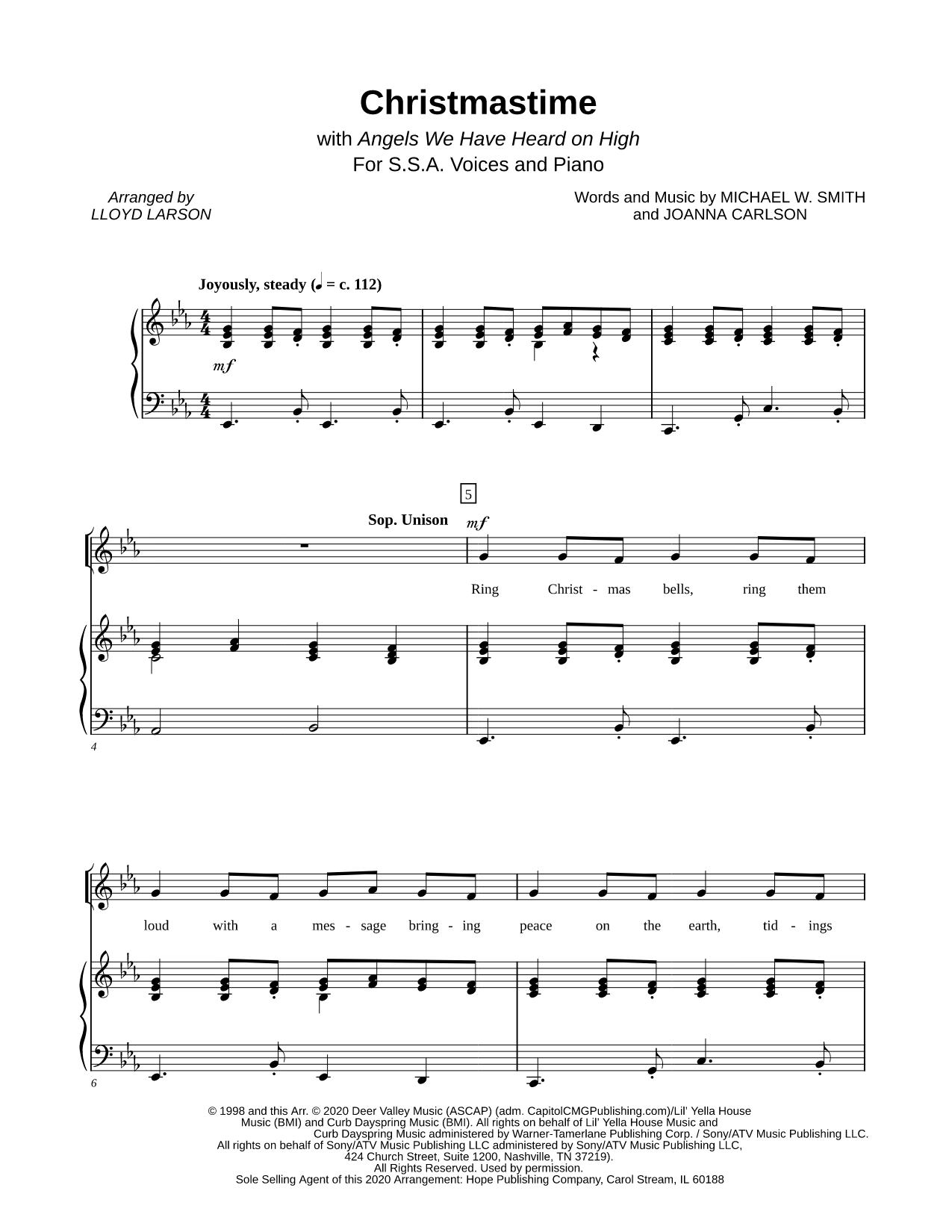 Christmastime (with Angels We Have Heard on High)