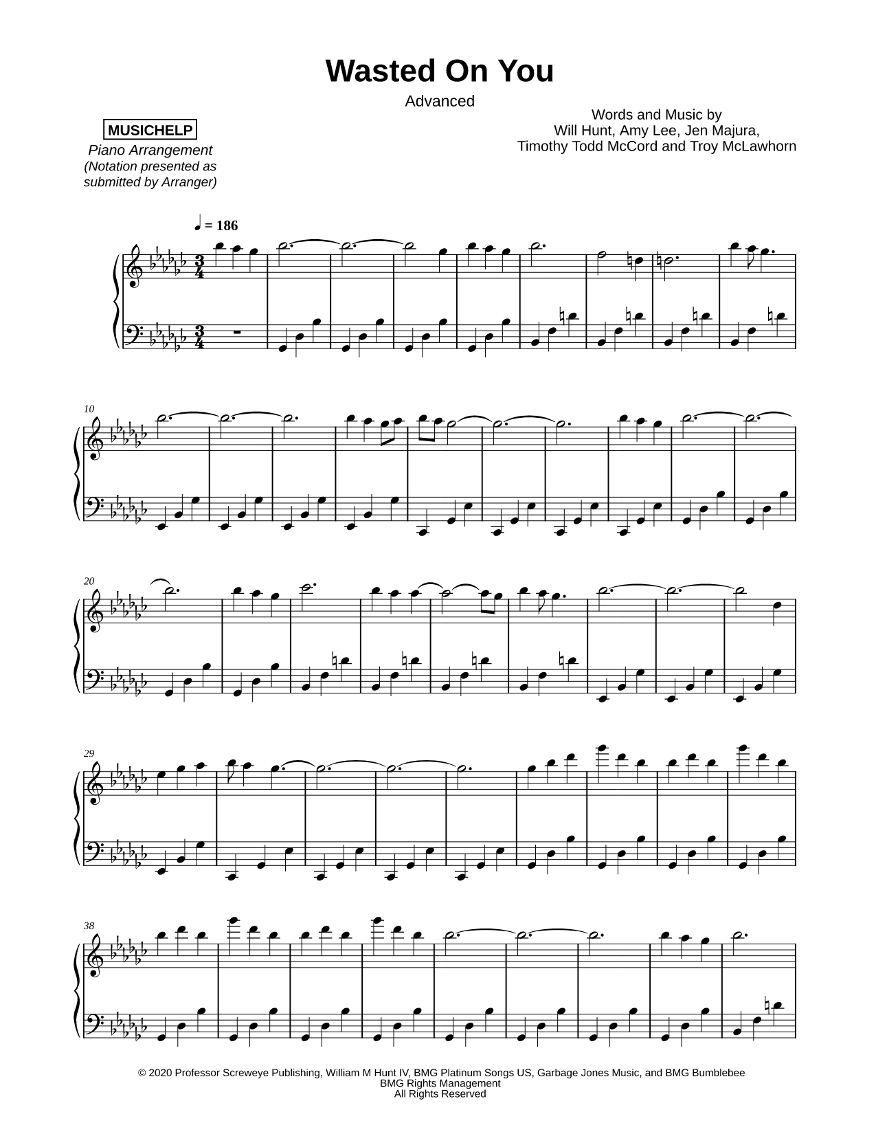 Wasted on You [advanced]