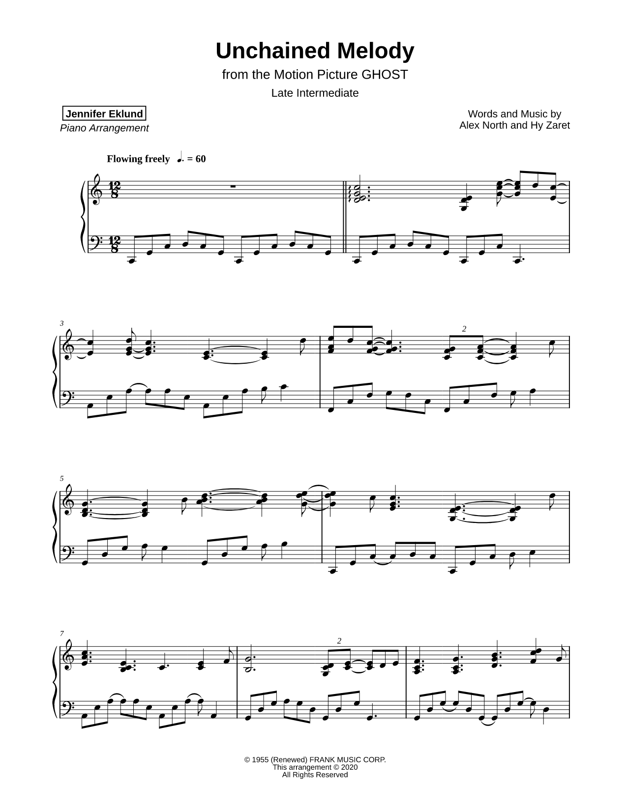 Unchained Melody [late intermediate]