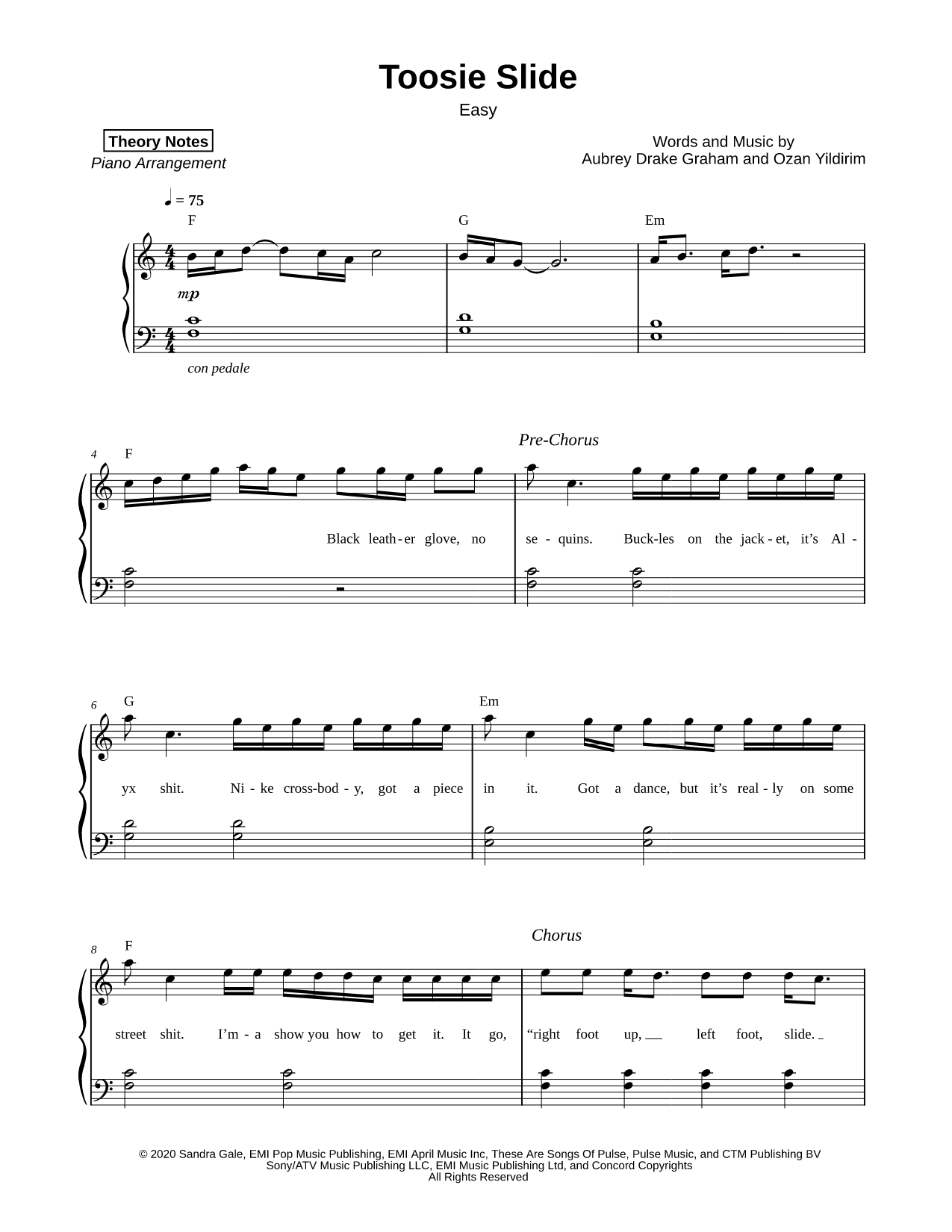 Toosie Slide [easy]