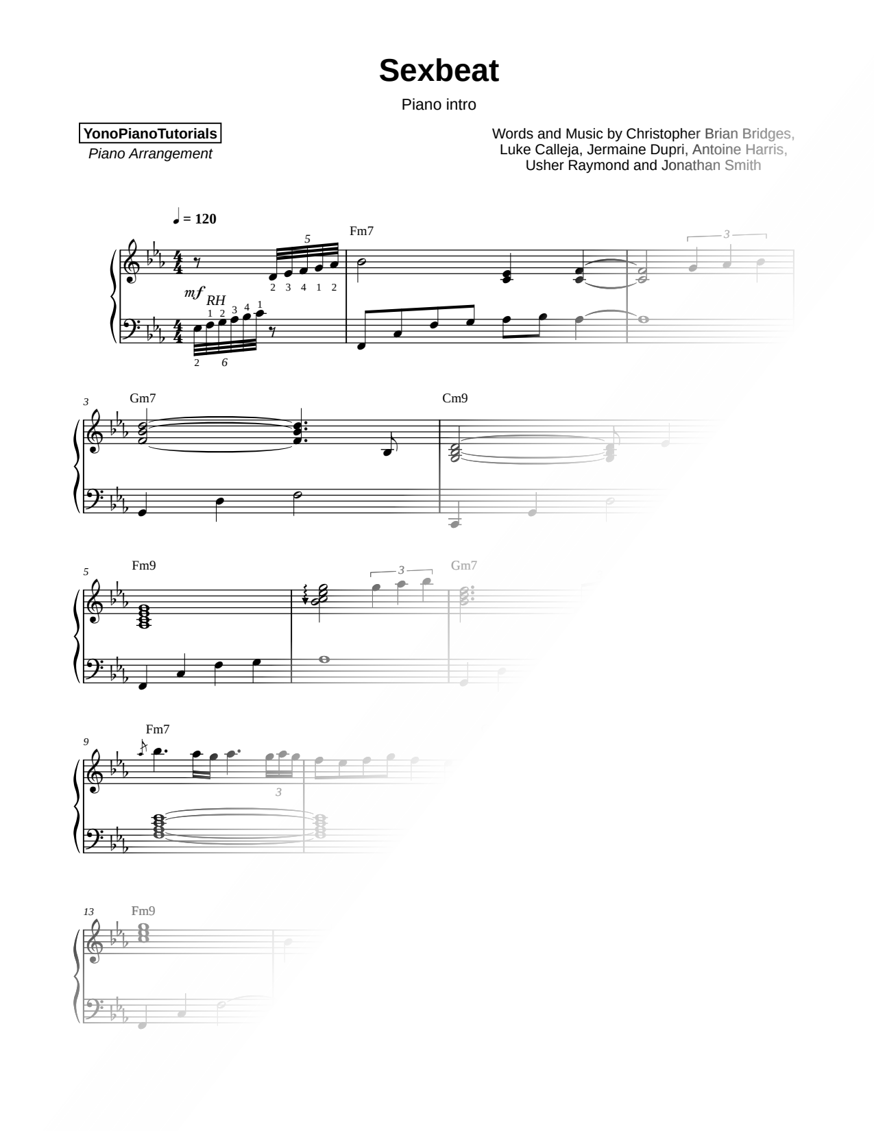 Sexbeat [piano intro]
