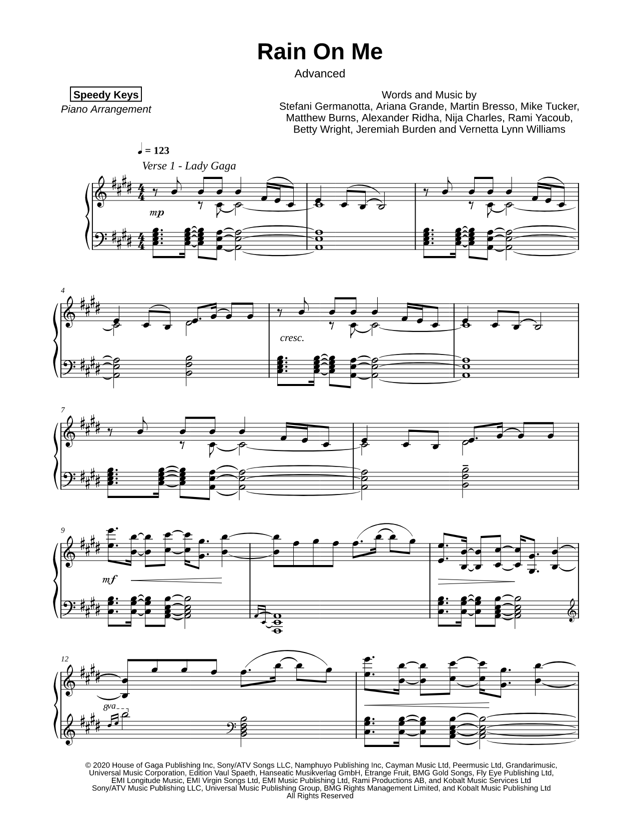 Rain on Me [advanced]