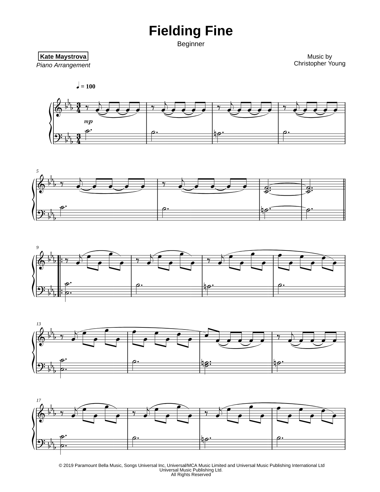 Fielding Fine [beginner]
