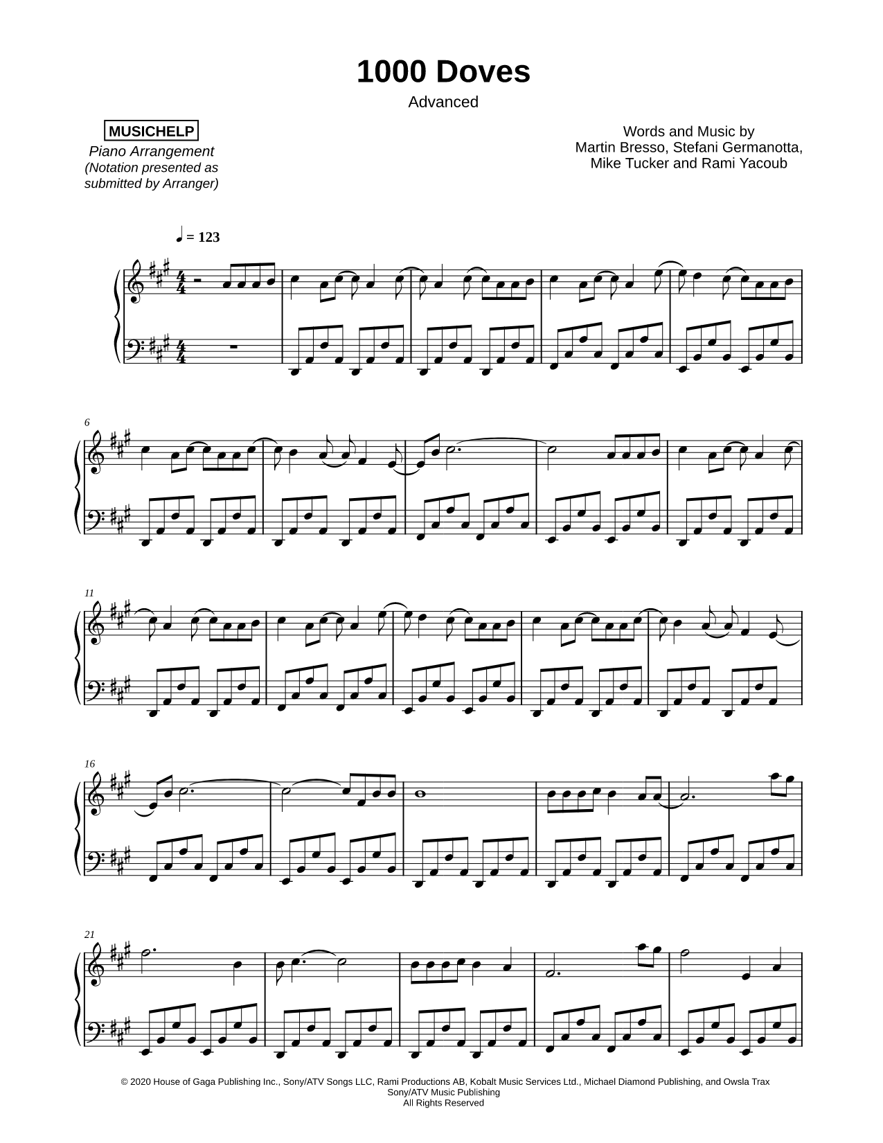 1000 Doves [advanced]