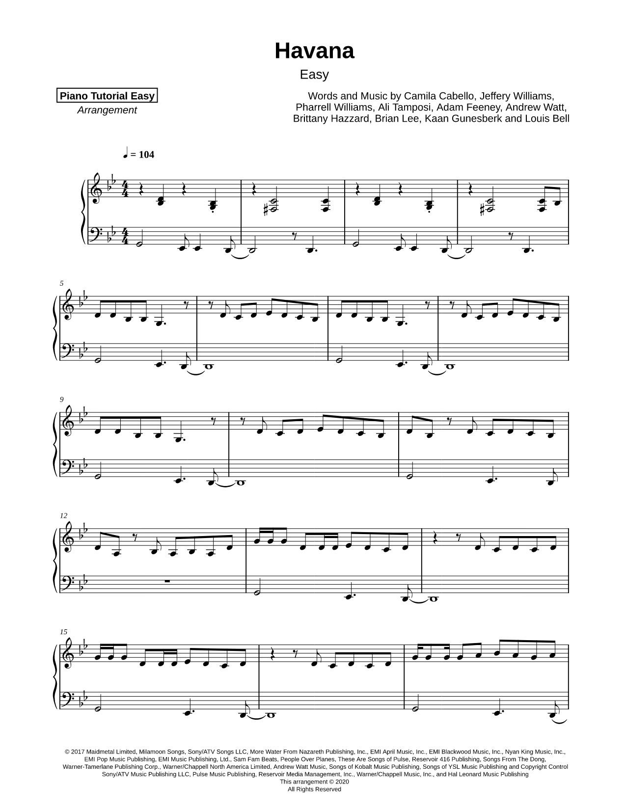 Havana [easy]