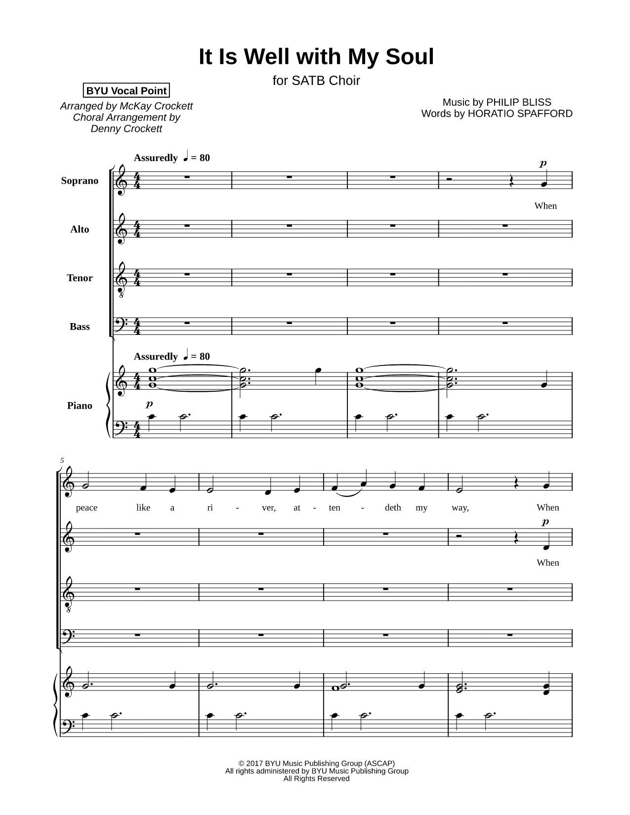 It Is Well with My Soul