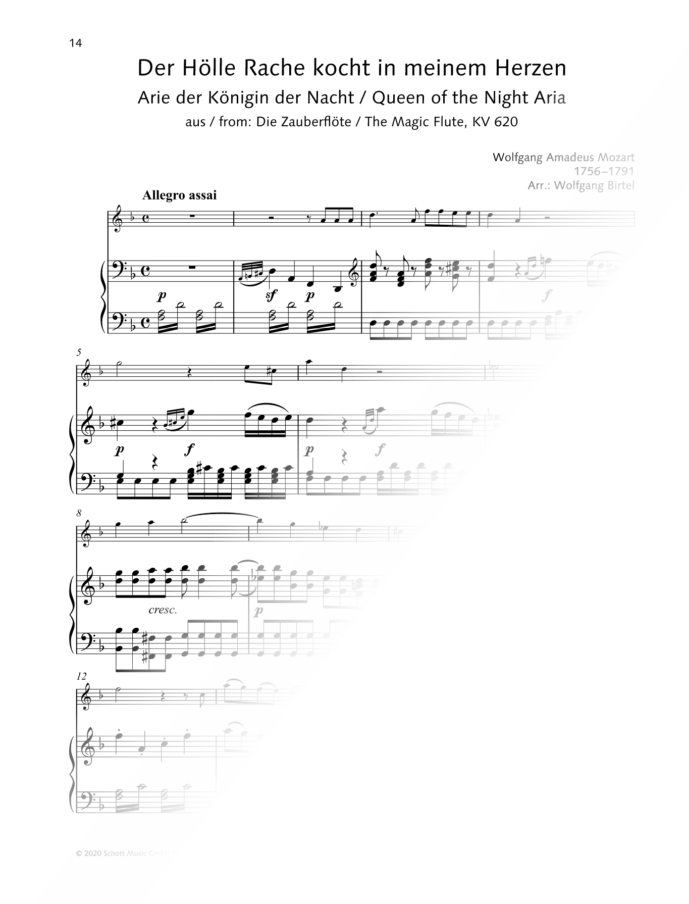 The Pangs of Hell - Violin & Piano