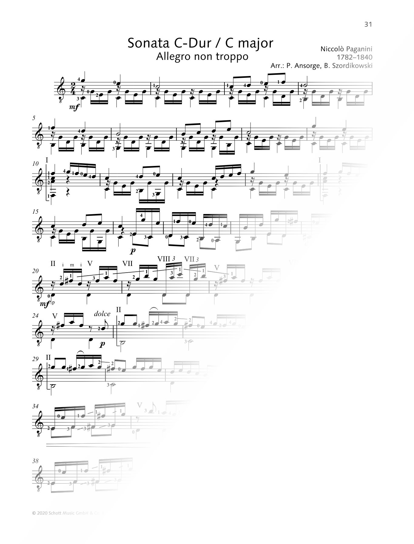 Sonata in C Major