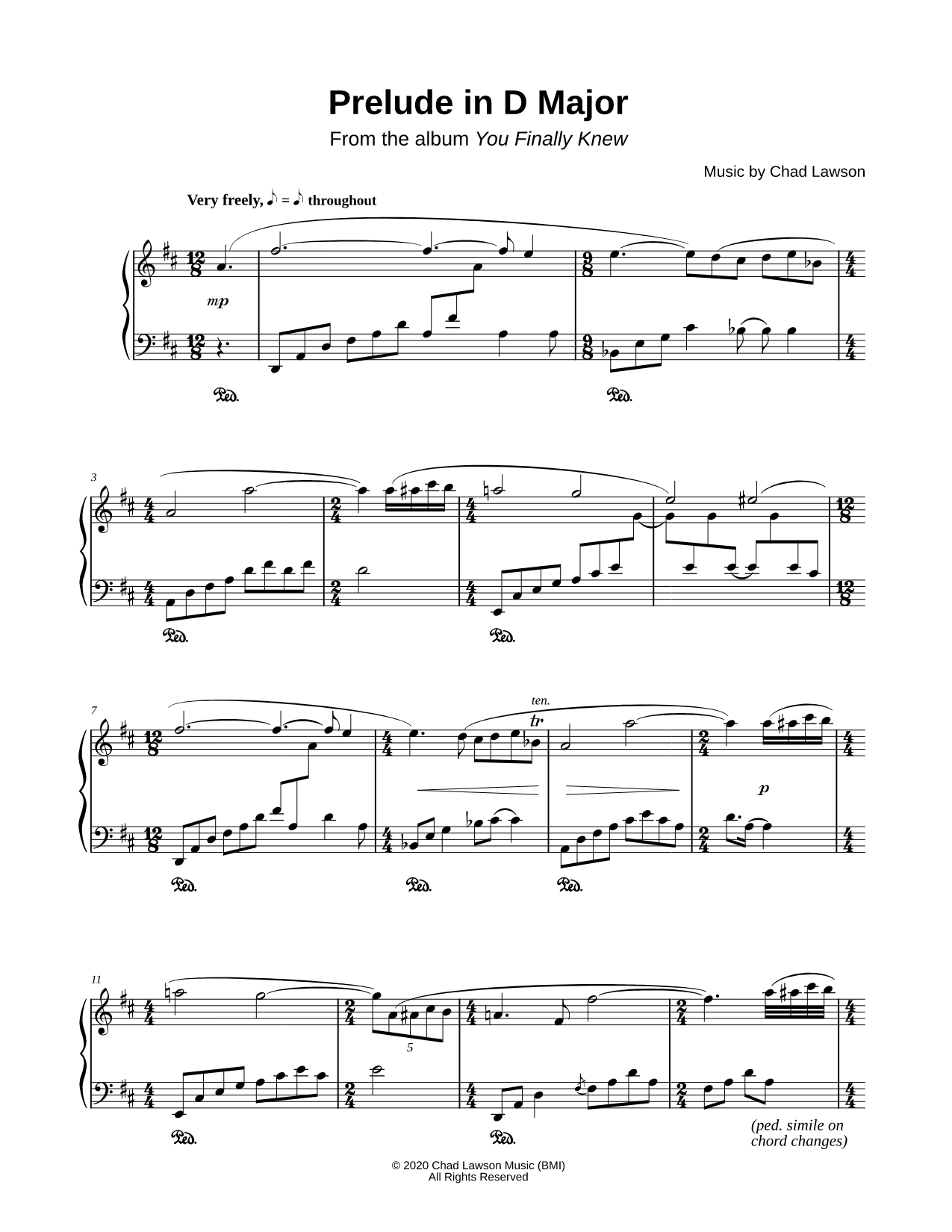 Prelude in D Major