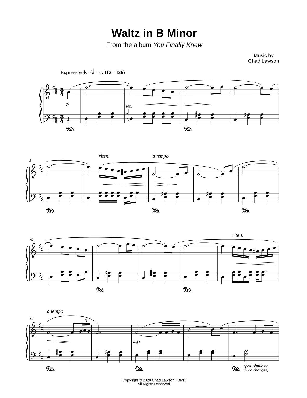 Waltz in B Minor