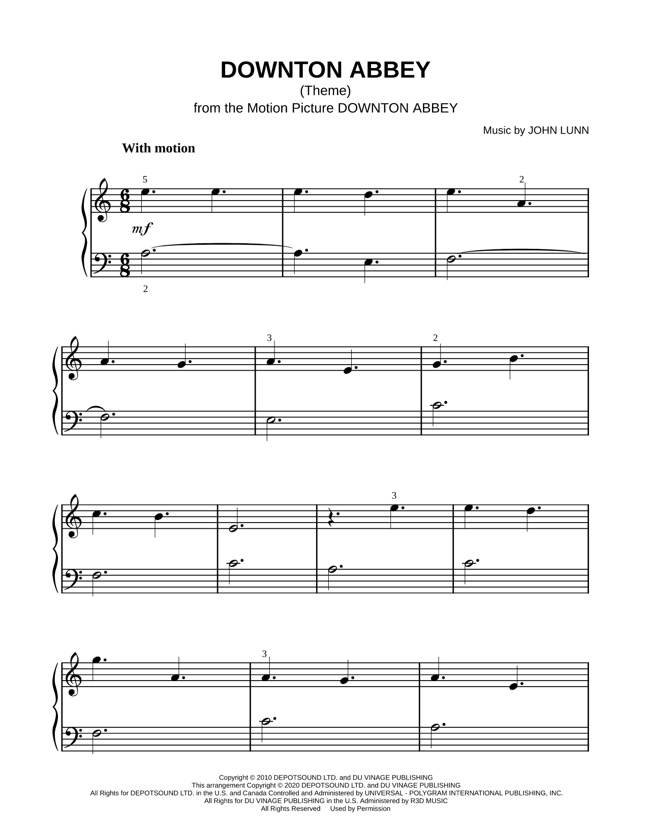 Downton Abbey Theme