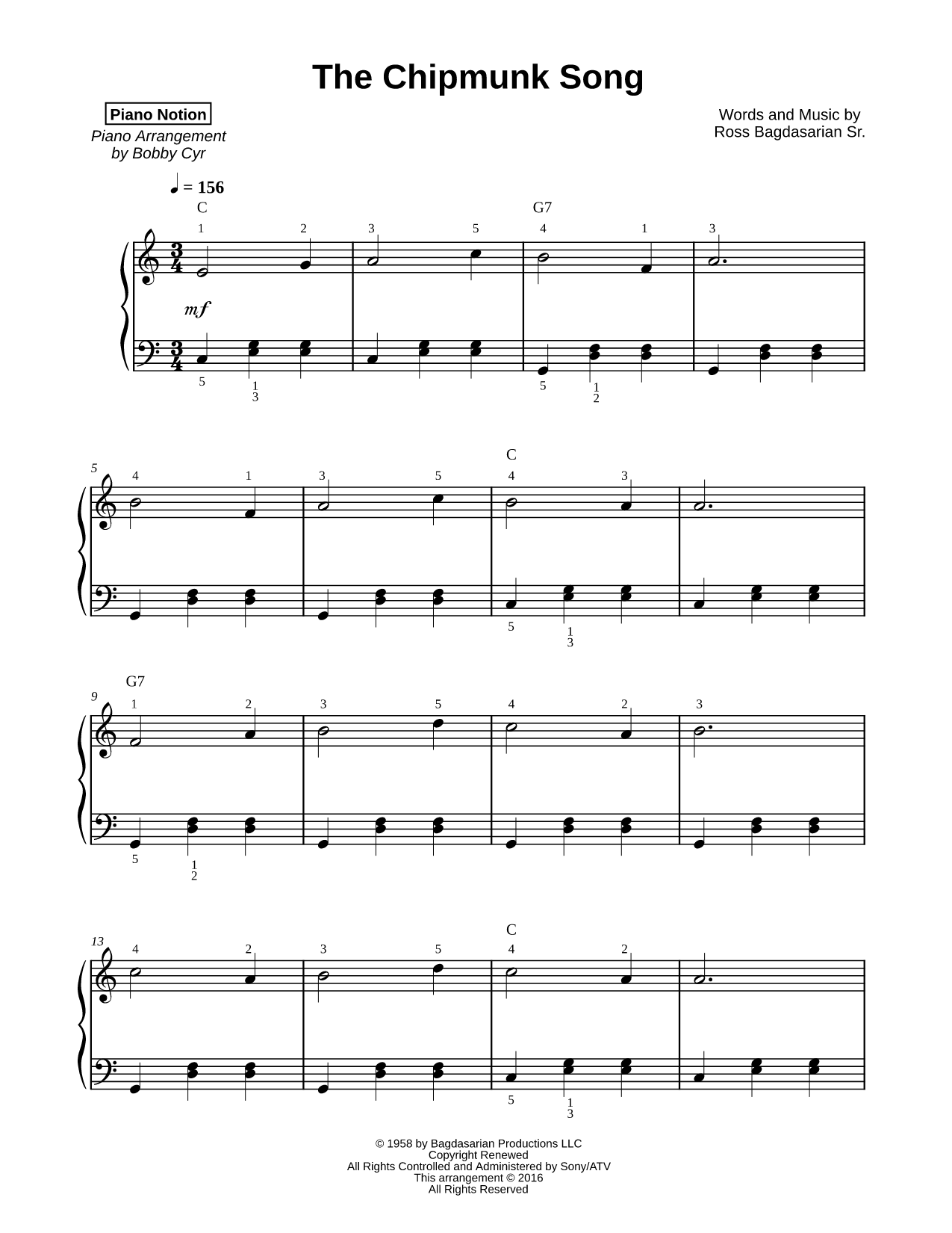 The Chipmunk Song