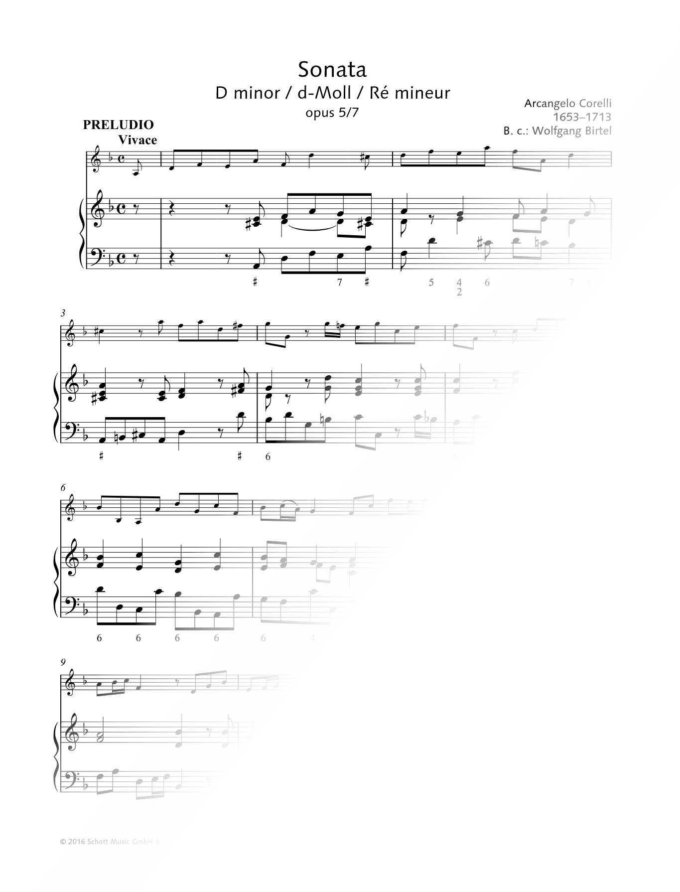 Sonata in D Minor, Op. 5/7