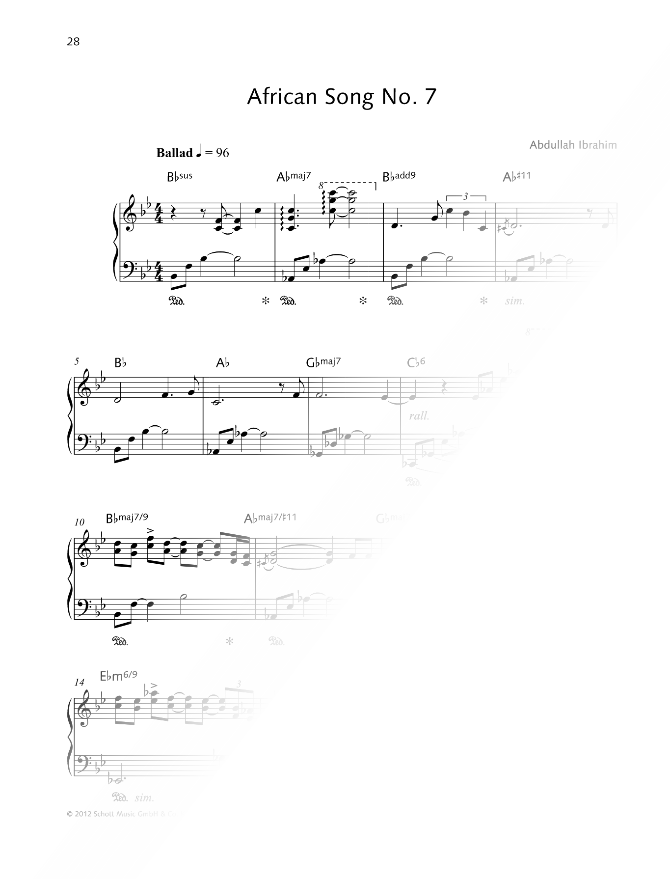 African Song No. 7