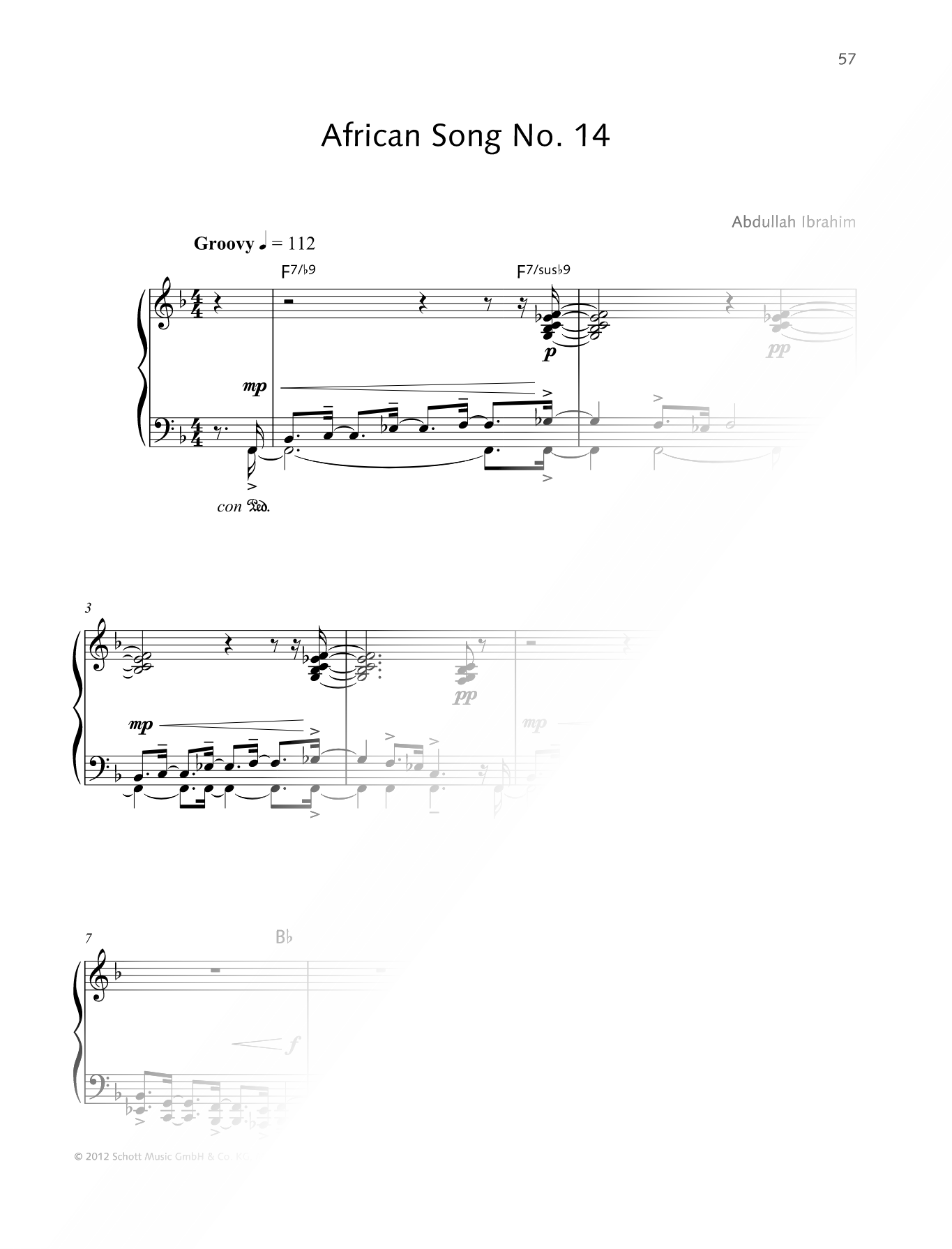 African Song No. 14
